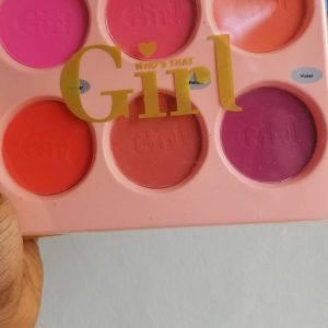 Who`s that Girl blush palette