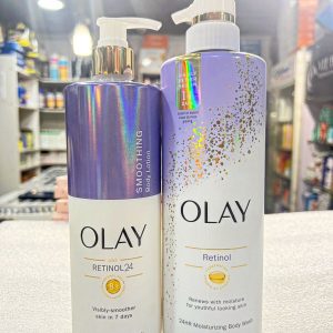 OLAY RETINOL BODY WASH AND LOTION