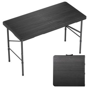 BLACK FOLDABLE TABLE